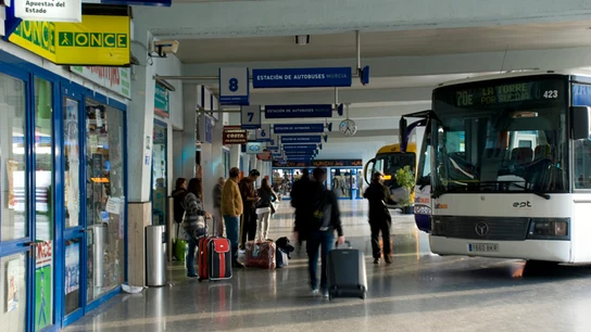 Imagen de la estación de autobuses de Murcia Imagen de la estación de autobuses de Murcia