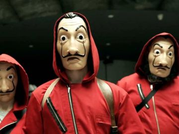 Escena de 'La casa de papel' Escena de 'La casa de papel'