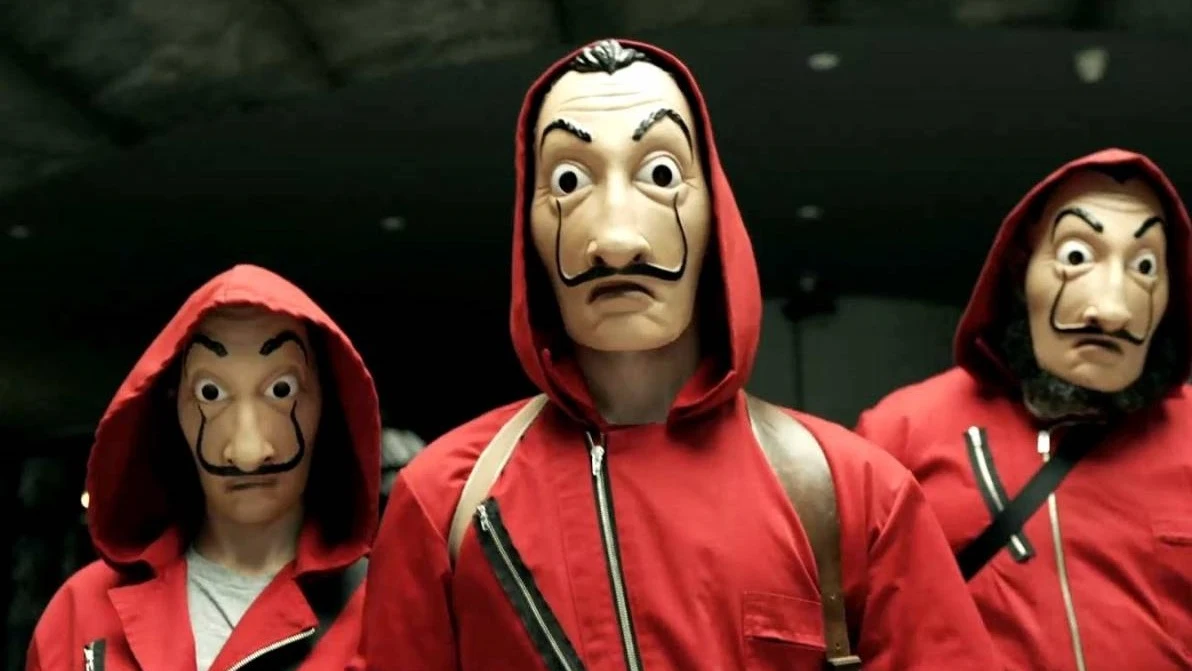 Escena de 'La casa de papel'