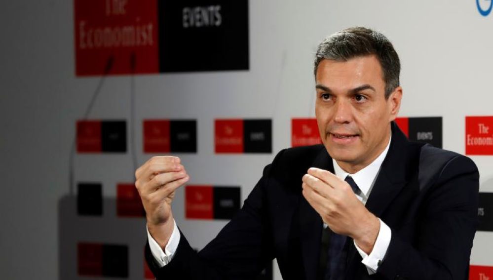 El presidente del Gobierno, Pedro Sánchez