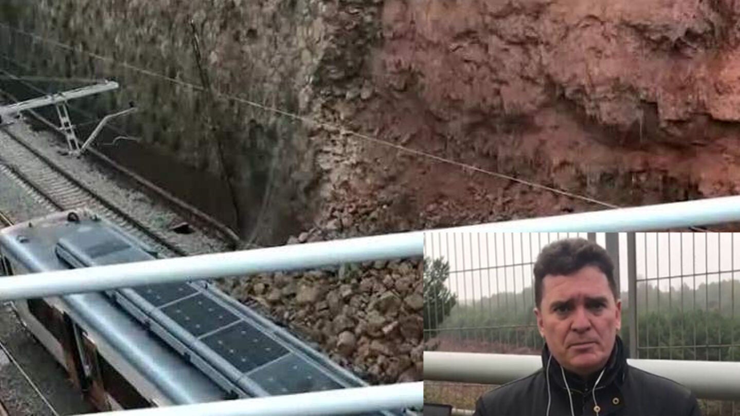 Desprendimientos de tierra en Vacarisses