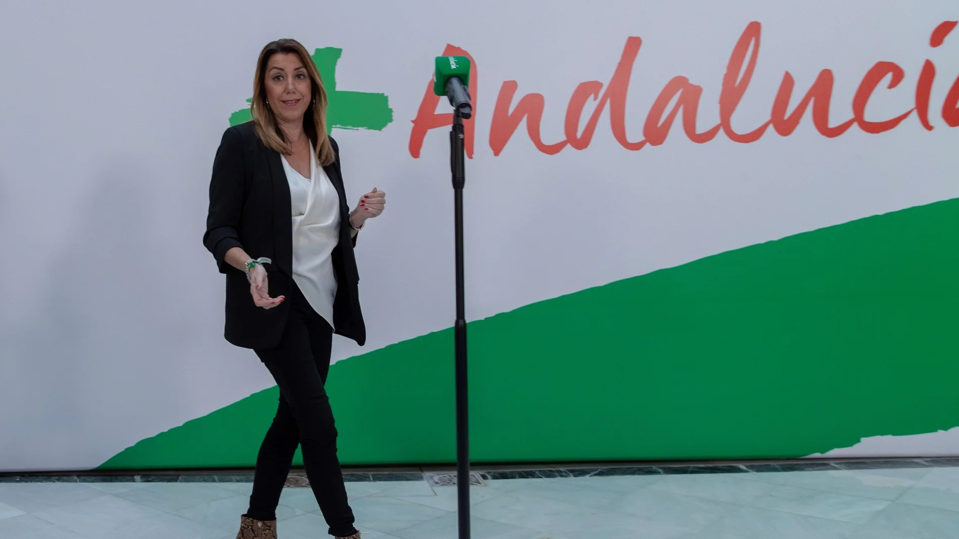 La presidenta andaluza en funciones y secretaria general del PSOE-A, Susana Díaz
