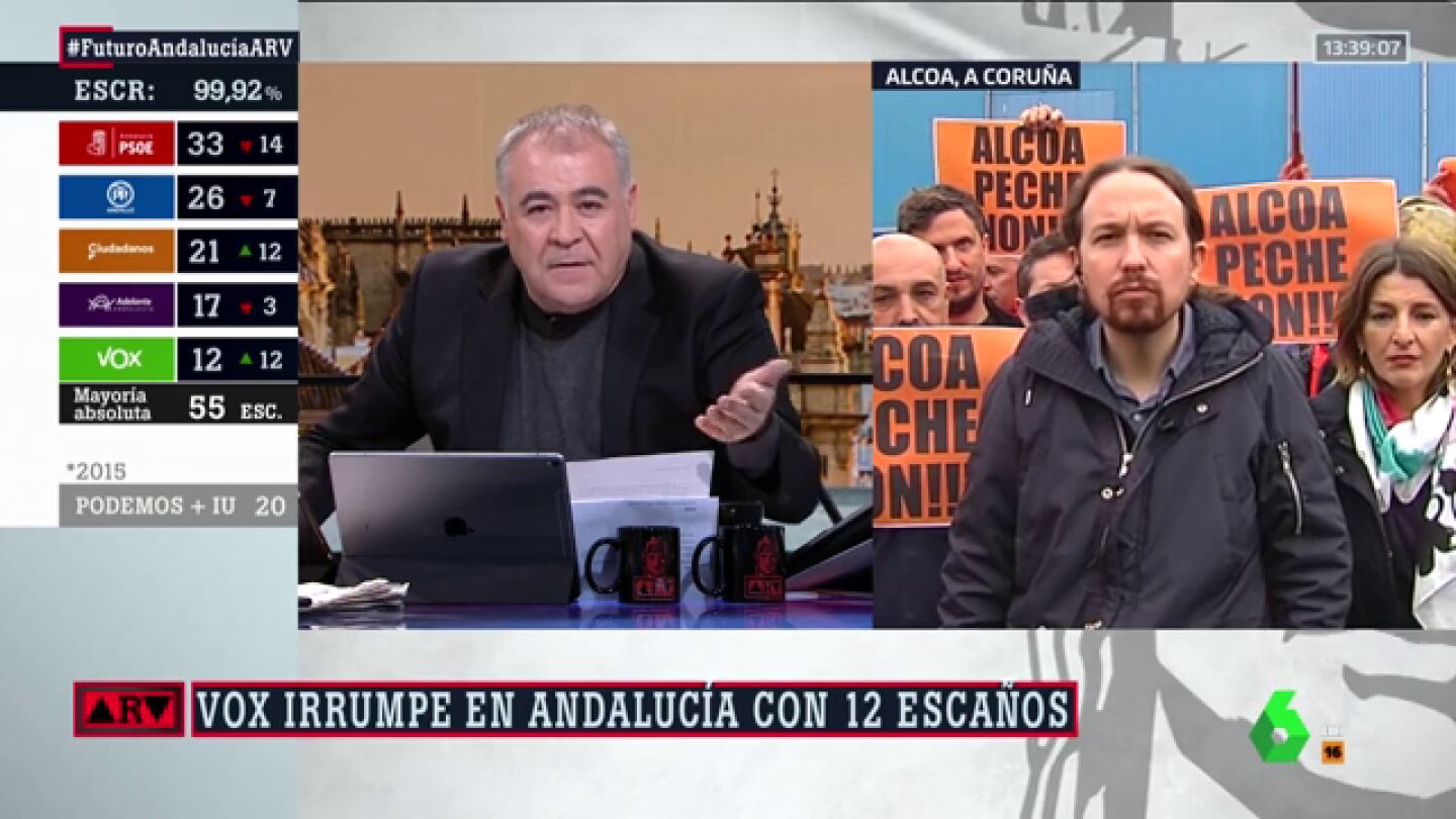 El l&iacute;der de Podemos, Pablo Iglesias