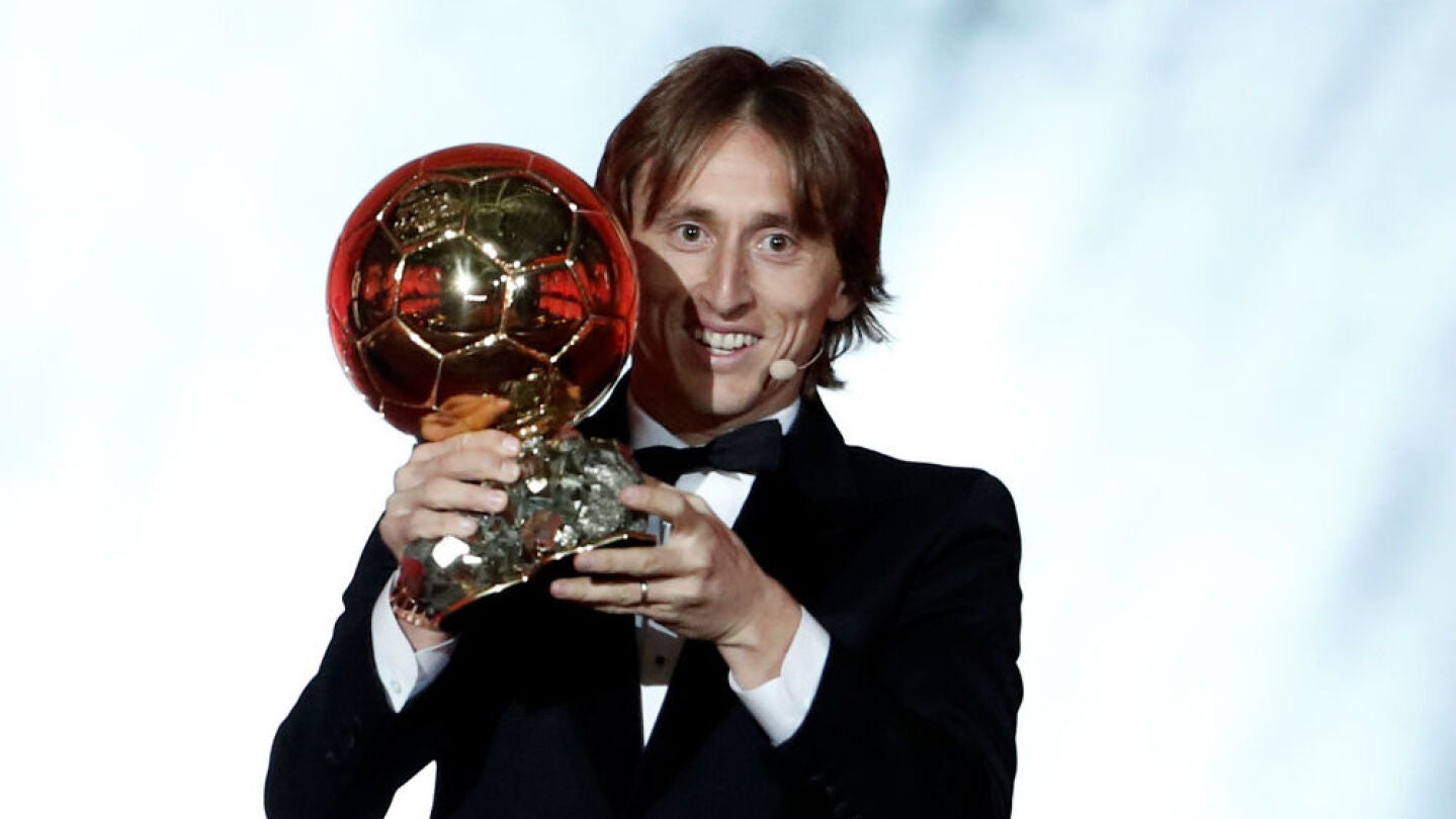 Modric levanta su Bal&oacute;n de Oro 