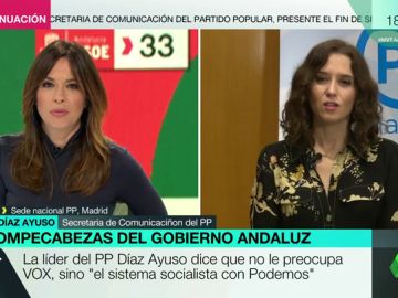 Isabel Díaz Ayuso, secretaria de Comunicación del PP: "Hay cosas más extremas que el hecho de que Vox entre en las instituciones" Isabel Díaz Ayuso, secretaria de Comunicación del PP: "Hay cosas más extremas que el hecho de que Vox entre en las instituciones"