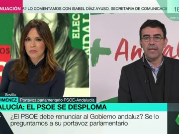 Mario Jiménez: "No sería razonable que la dirección del partido no estuviera respaldando al PSOE de Andalucía" Mario Jiménez: "No sería razonable que la dirección del partido no estuviera respaldando al PSOE de Andalucía"