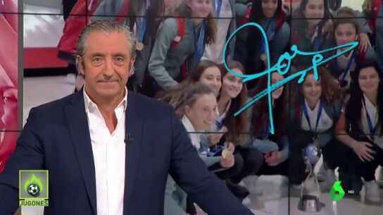 Josep Pedrerol: "El f&uacute;tbol femenino ser&aacute; cada vez m&aacute;s importante gracias a campeonas como las de la Selecci&oacute;n"