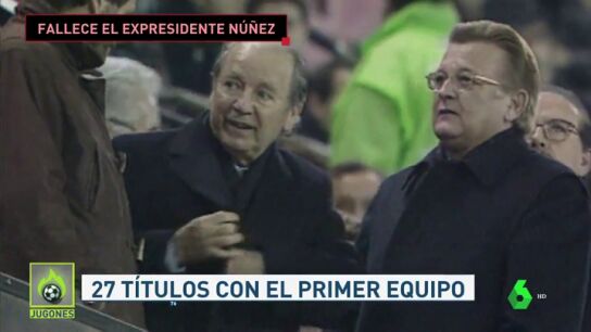 Fallece el expresidente del Bar&ccedil;a Josep Lu&iacute;s N&uacute;&ntilde;ez