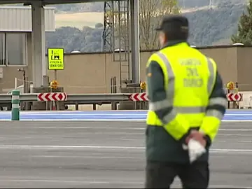 Imagen de un guardia Civil de Tráfico Imagen de un guardia Civil de Tráfico