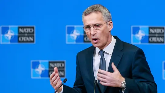 El secretario general de la OTAN, Jens Stoltenberg Secretario general de la OTAN