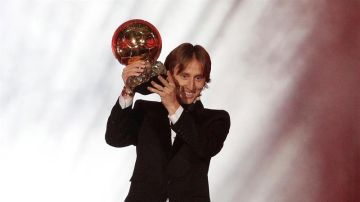 El jugador del Real Madrid, Luka Modric. 