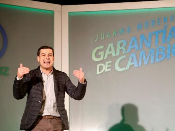 El candidato del PP a presidente de la Junta de Andalucía, Juanma Moreno El candidato del PP a presidente de la Junta de Andalucía, Juanma Moreno
