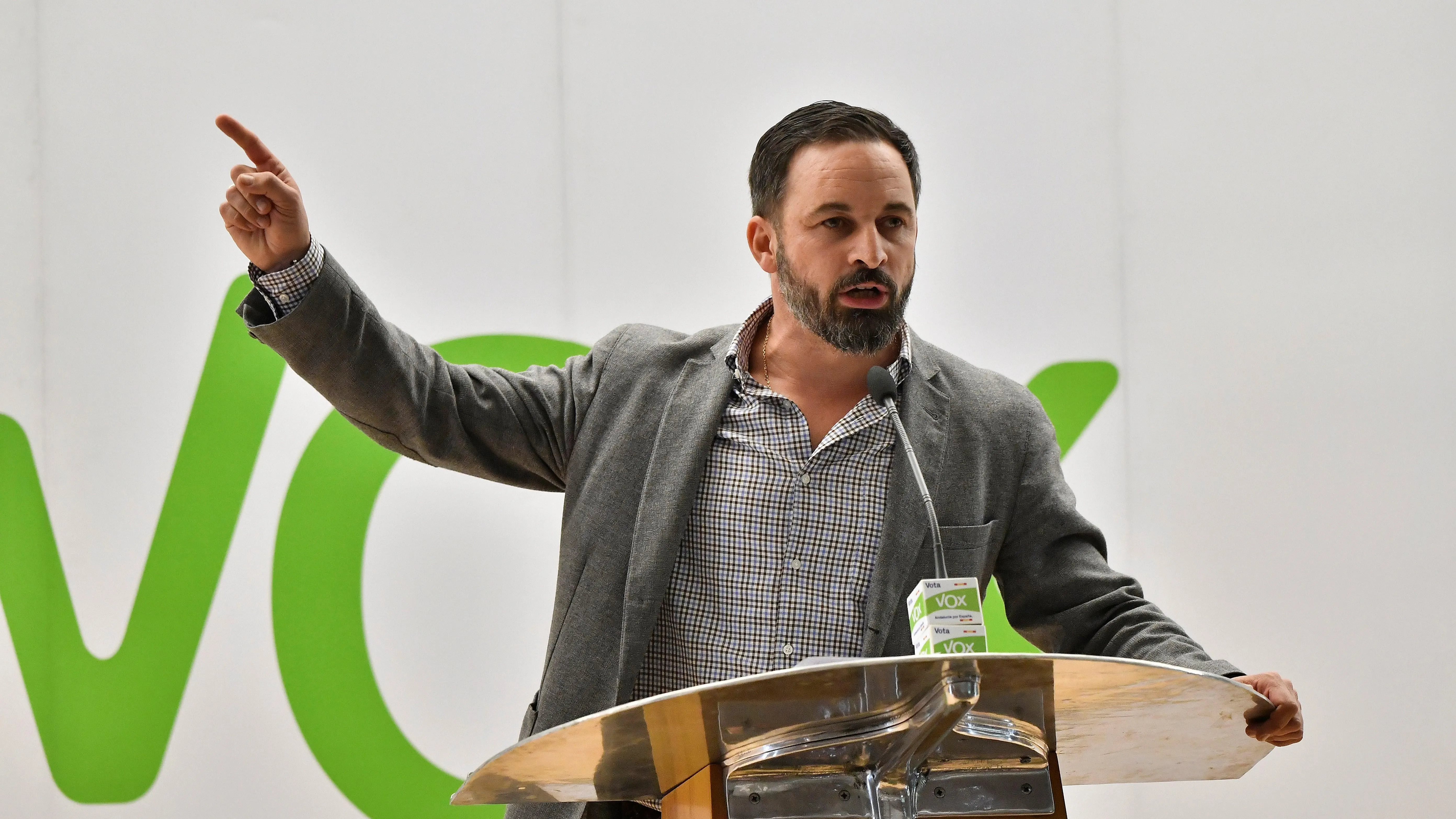 El presidente de VOX, Santiago Abascal