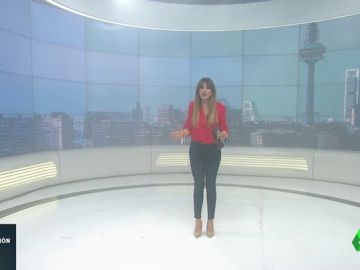 Joanna Ivars llena de niebla el plató de Estación laSexta para explicarte como se forma Joanna Ivars llena de niebla el plató de Estación laSexta para explicarte como se forma