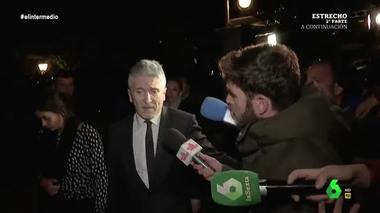 Gonzo pone en un aprieto a Marlaska: "¿Cuál es su política migratoria? ¿La de acoger al Aquarius o la de no estar pendiente de los que piden asilo?" Gonzo pone en un aprieto a Marlaska: "¿Cuál es su política migratoria? ¿La de acoger al Aquarius o la de no estar pendiente de los que piden asilo?"