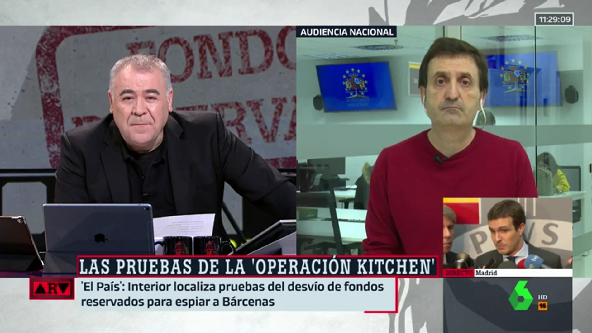 López Fonseca da las claves sobre las pruebas que certifican el desvío de fondos reservados para espiar a Bárcenas