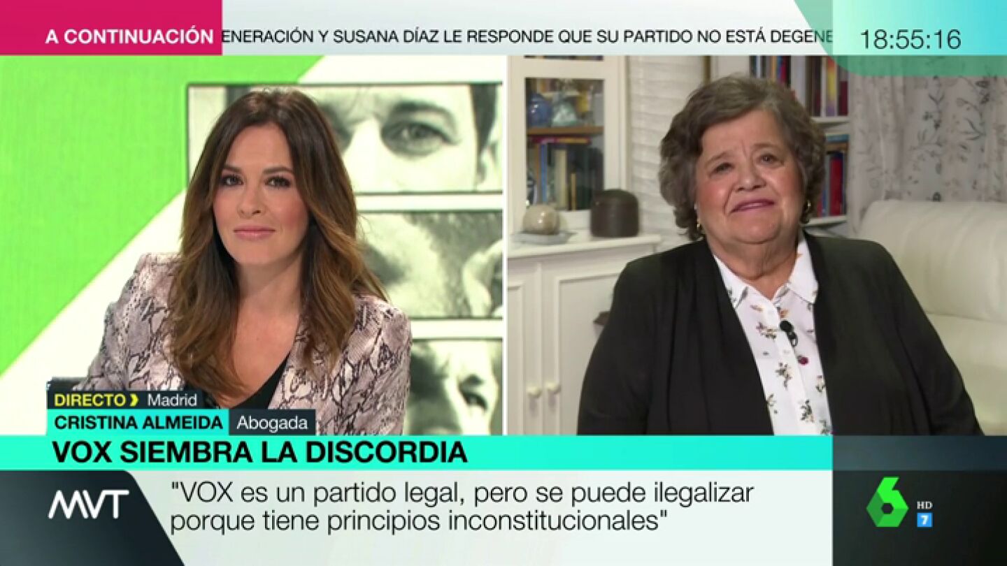 Cristina Almeida, sobre el discurso de Vox: "Si echan a los migrantes, &iquest;qui&eacute;n va recoger la fruta de los invernaderos?"