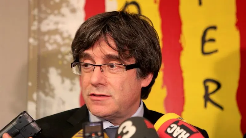 El expresidente de la Generalitat, Carles Puigdemont