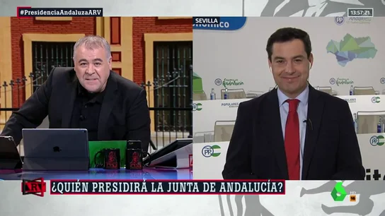 Juanma Moreno ataca a Ciudadanos por su postura en Andalucía: "Marín dijo que pactaría con el PP Juanma Moreno ataca a Ciudadanos por su postura en Andalucía: "Marín dijo que pactaría con el PP