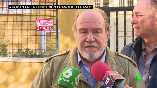 El presidente de la Fundación Francisco Franco El presidente de la Fundación Francisco Franco
