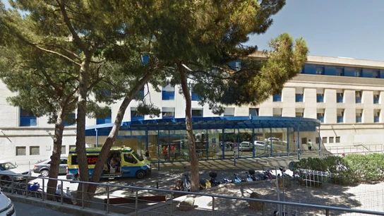 La fachada del hospital de Palamós La fachada del hospital de Palamós