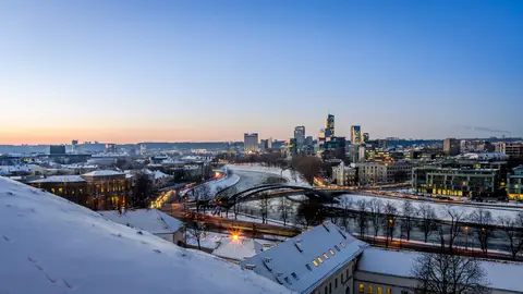 Vilna Un viaje de blanco y nieve por Europa