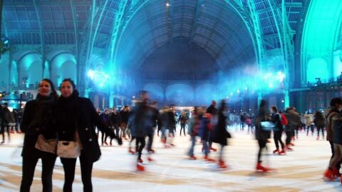 Pista del Grand Palais, París