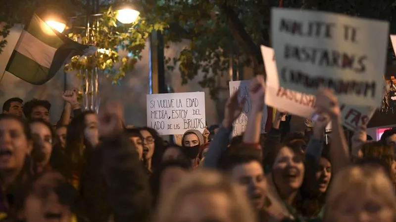 Manifestaciones por segundo día contra Vox en varias ciudades andaluzas