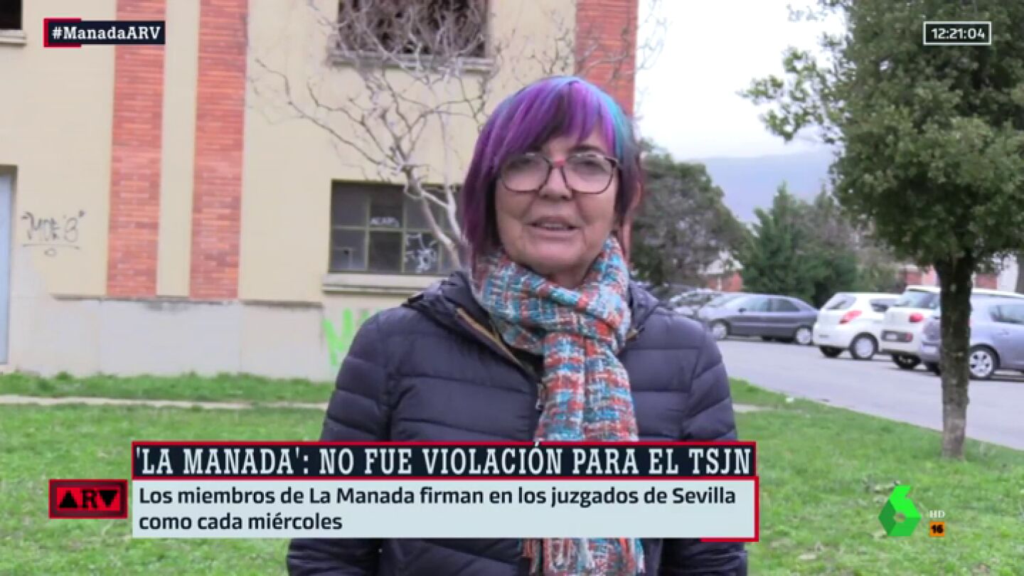Tere S&aacute;ez, representante del colectivo Lunes Lilas