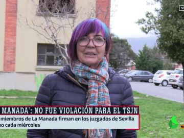Tere Sáez, representante del colectivo Lunes Lilas Tere Sáez, representante del colectivo Lunes Lilas