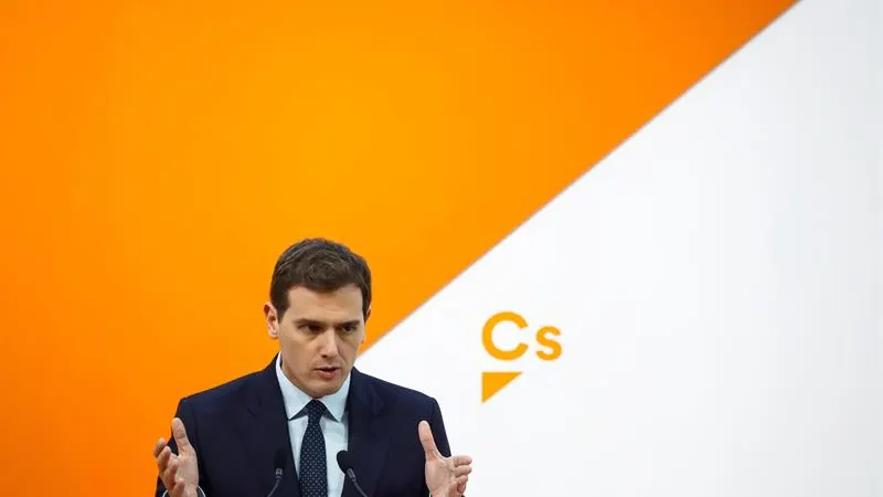 El líder de Ciudadanos, Albert Rivera