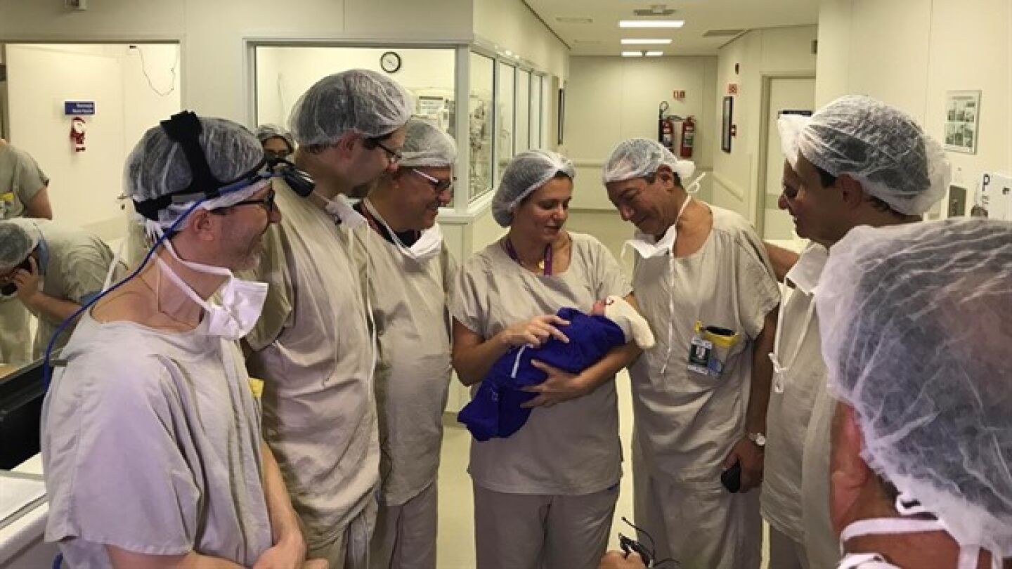 Nace el primer beb&eacute; de un &uacute;tero trasplantado a partir de un donante fallecido