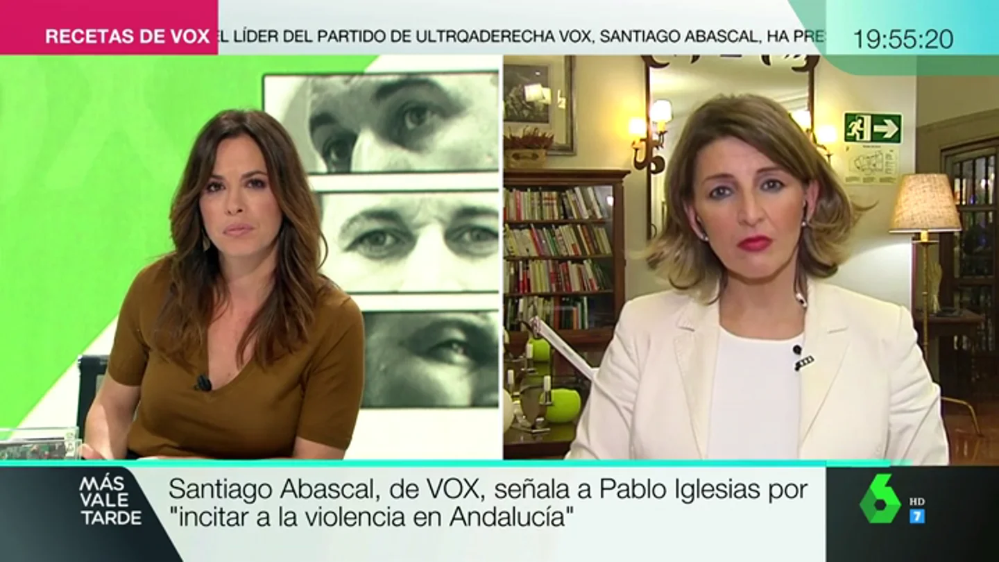 Yolanda Díaz (En Marea): "Las mujeres no vamos a volver a vivir como en el franquismo" Yolanda Díaz (En Marea): "Las mujeres no vamos a volver a vivir como en el franquismo"