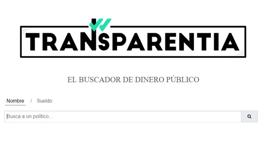 Buscador de 'Transparentia' Buscador de 'Transparentia'
