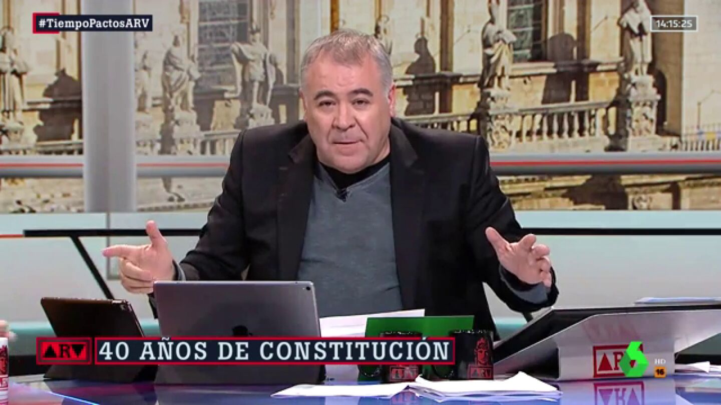 'Al rojo vivo: Especial Constituci&oacute;n', el jueves en laSexta 