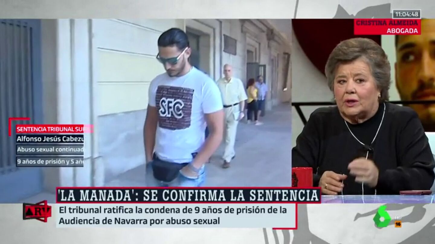 La abogada Cristina Almeida