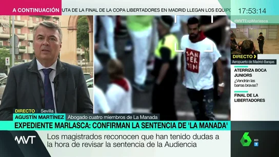 La tajante respuesta de Marlasca al abogado de 'La Manada': "Las sentencias no las dicta el Gobierno ni, mucho menos, los periodistas" La tajante respuesta de Marlasca al abogado de 'La Manada': "Las sentencias no las dicta el Gobierno ni, mucho menos, los periodistas"