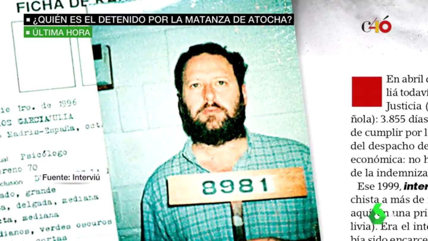 &iquest;Qui&eacute;n es Garc&iacute;a Juli&aacute;? As&iacute; es el detenido por la matanza de Atocha que fue condenado a 193 a&ntilde;os de c&aacute;rcel