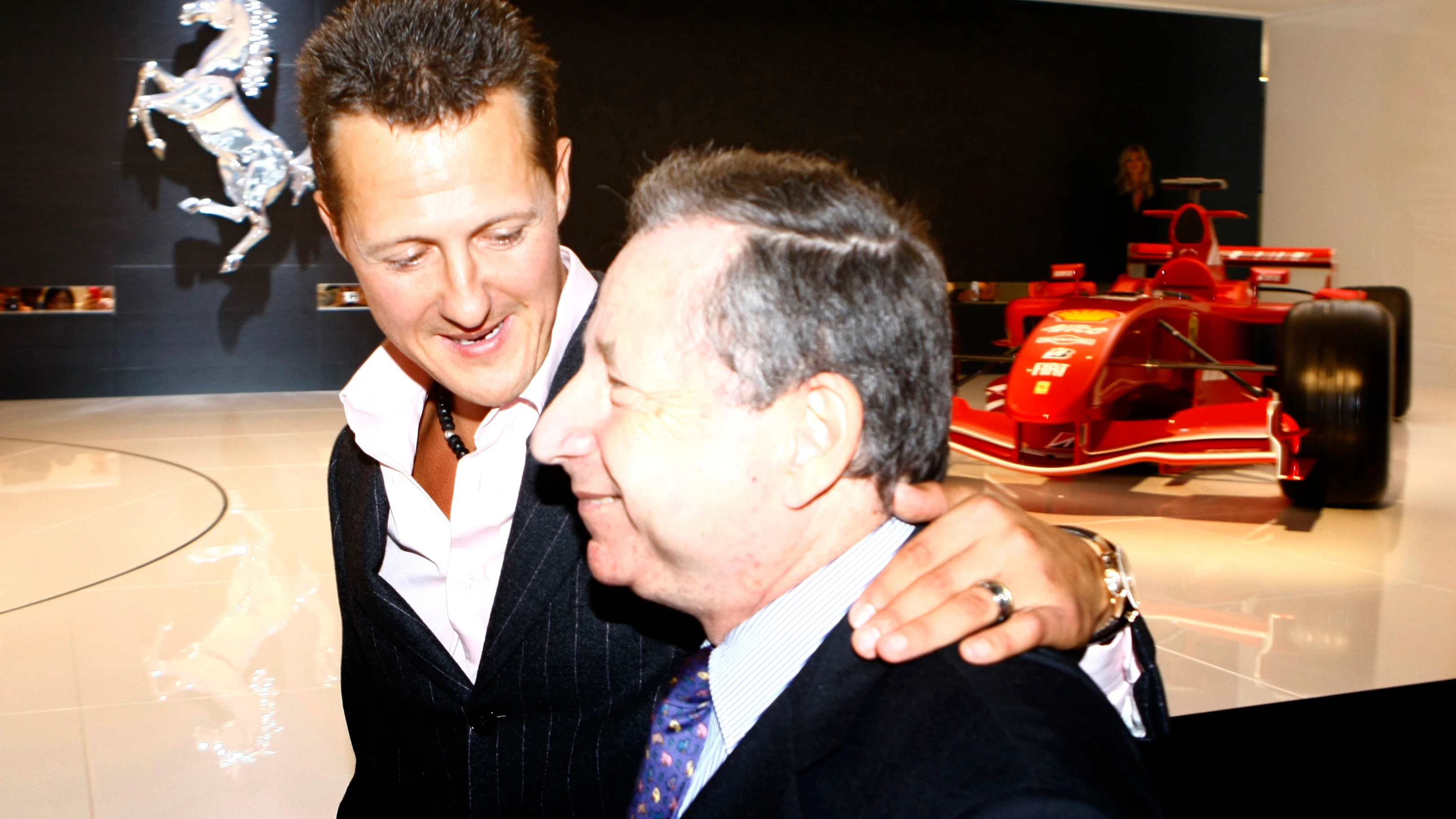 Jean Todt, junto a Michael Schumacher en 2007