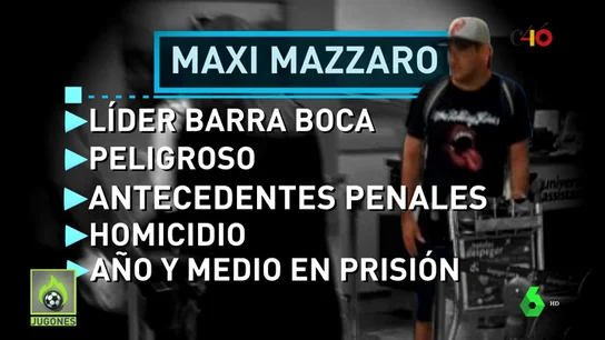 Detienen en Madrid a un peligroso barra de Boca y le deportan a Argentina Detienen en Madrid a un peligroso barra de Boca y le deportan a Argentina