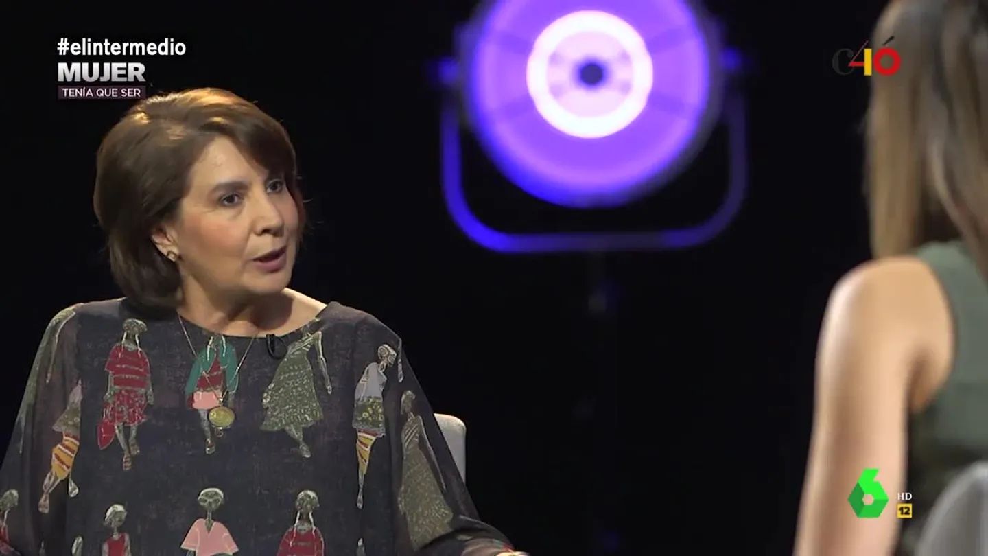 Rosalía Arteaga, en Mujer tenía que ser con Sandra Sabatés Rosalía Arteaga, en Mujer tenía que ser con Sandra Sabatés