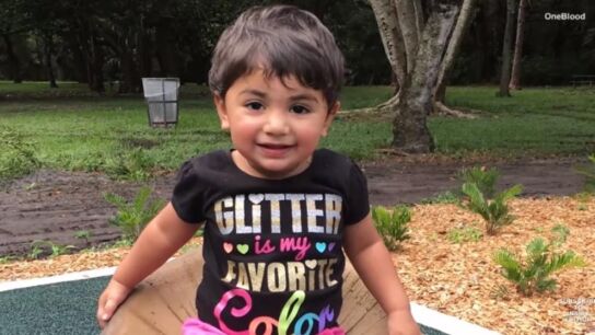 Zainab, la ni&ntilde;a que necesita sangre para superar la quimioterapia