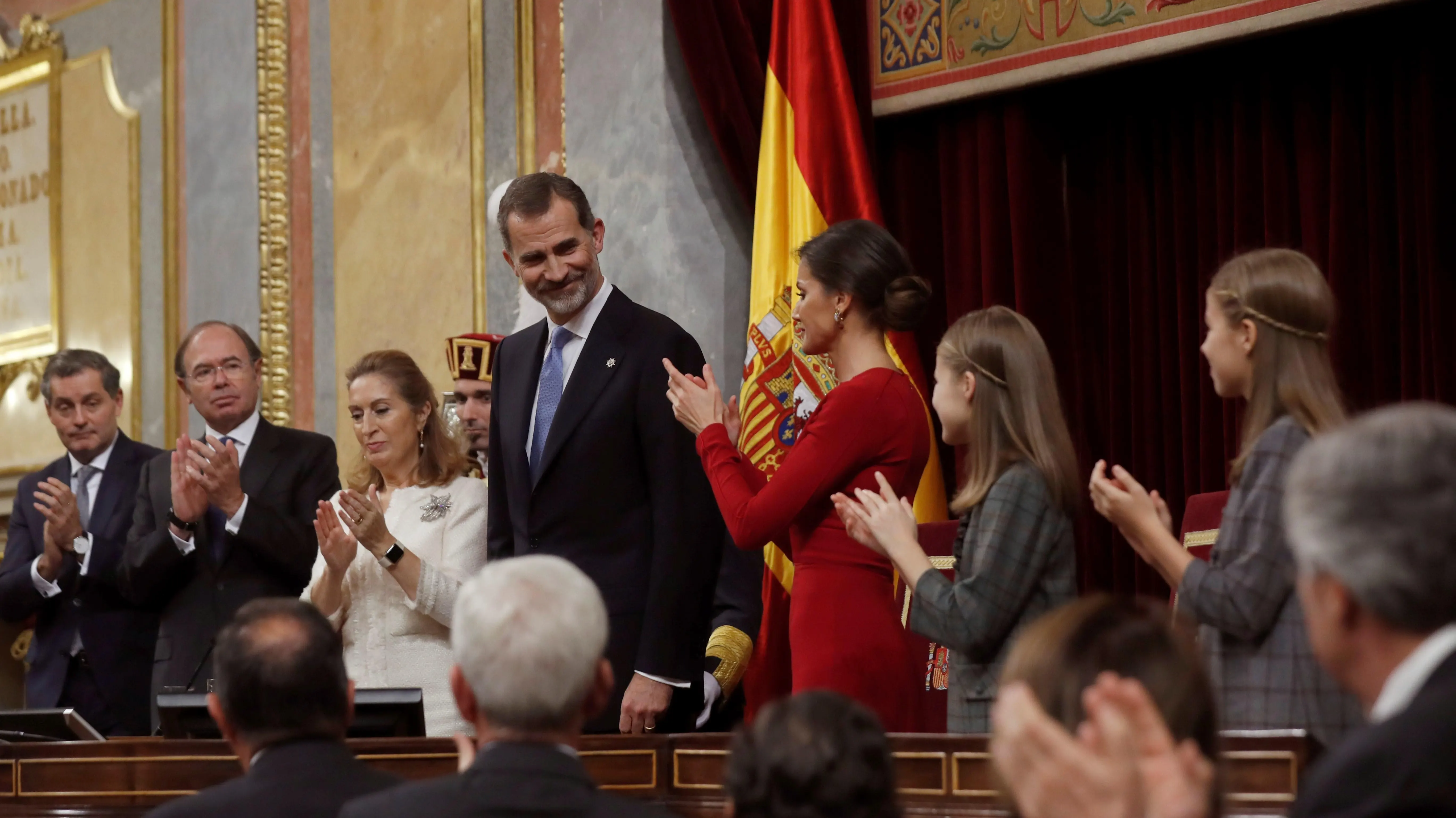 El Rey Felipe VI, en el Congreso de los Diputados