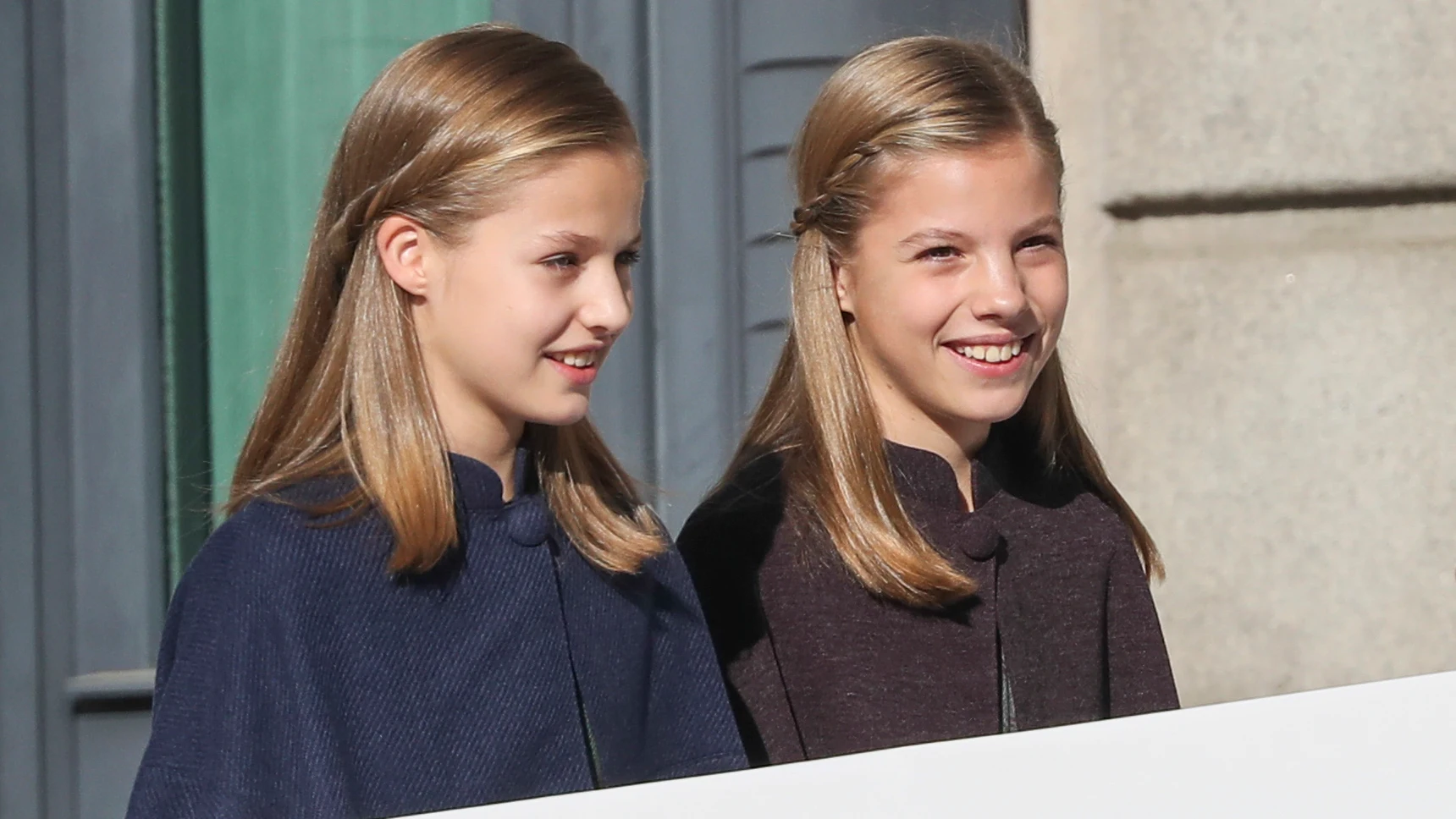 La princesa Leonor y la infanta Sofía