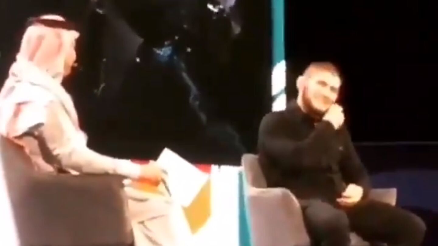 Khabib Nurmagomedov, en Arabia Saud&iacute;