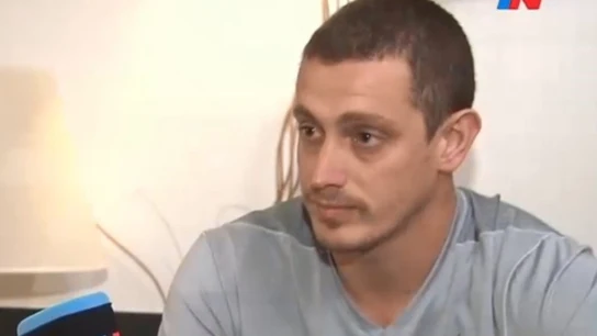 Matías Firpo habla ante los medios Matías Firpo habla ante los medios