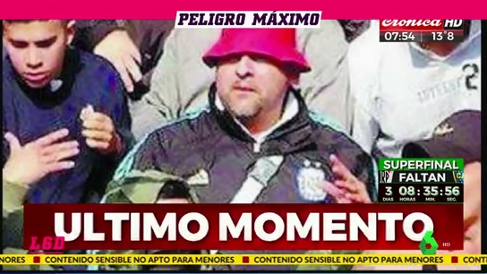 Alerta en Madrid por la posible llegada de 'Caverna' Godoy, uno de los responsables del ataque al autobús de Boca Alerta en Madrid por la posible llegada de 'Caverna' Godoy, uno de los responsables del ataque al autobús de Boca