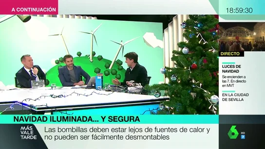Navidad, con ahorro y seguridad: Jorge Morales de Labra nos da las claves para no gastar ni un céntimo más de luz estas fiestas Navidad, con ahorro y seguridad: Jorge Morales de Labra nos da las claves para no gastar ni un céntimo más de luz estas fiestas