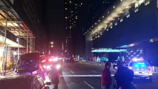 Imagen del desalojo de la CNN Imagen del desalojo de la CNN