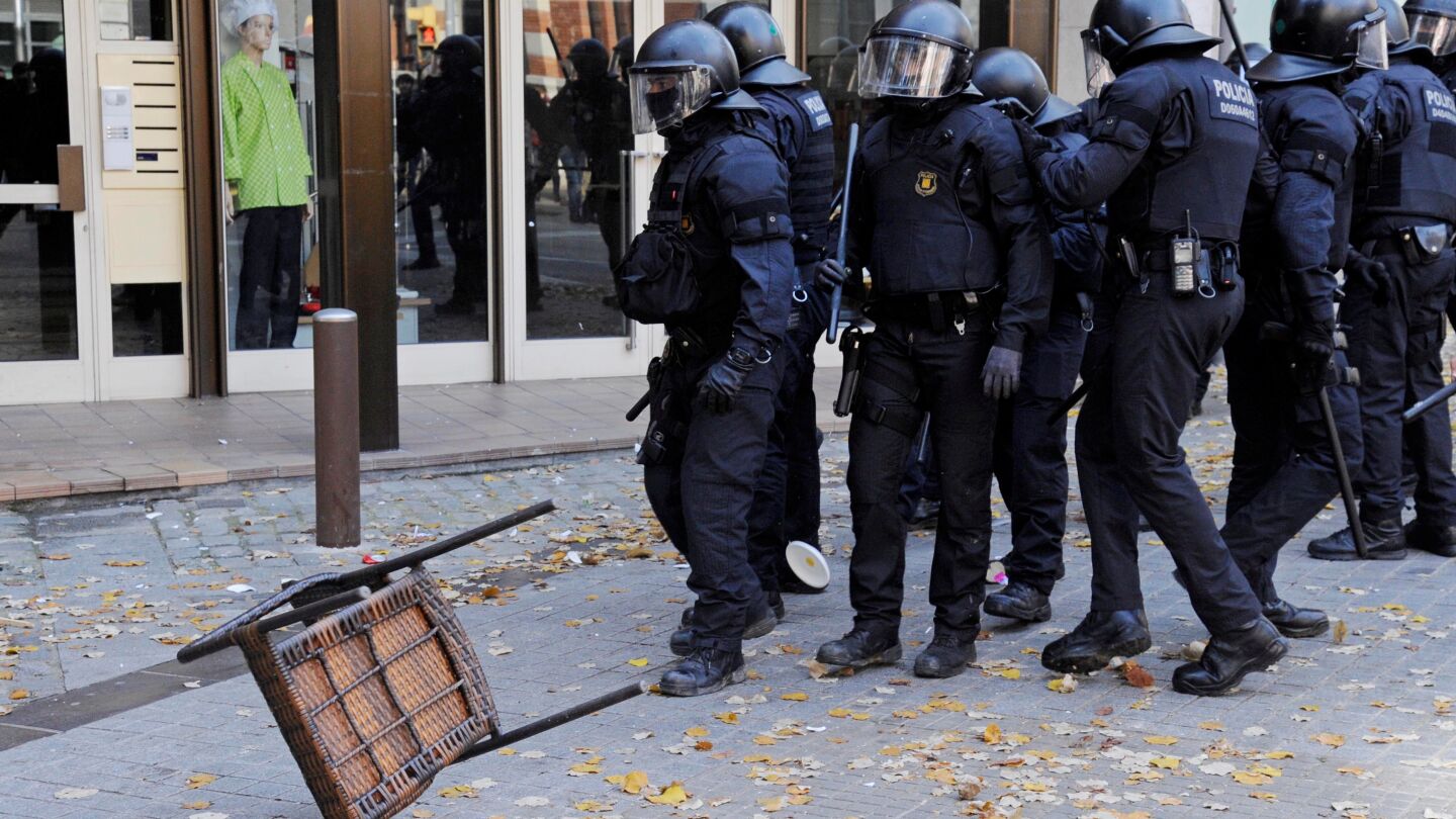 Disturbios Terrassa